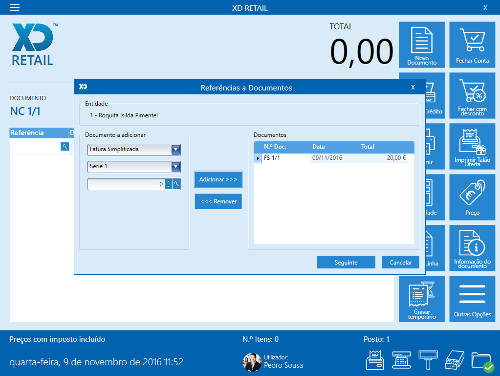 XDretail referencia documentos big